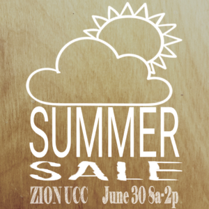 Summer Sale @ Zion United Church of Christ | Indianapolis | Indiana | United States