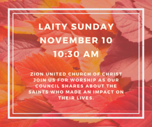 Laity Sunday