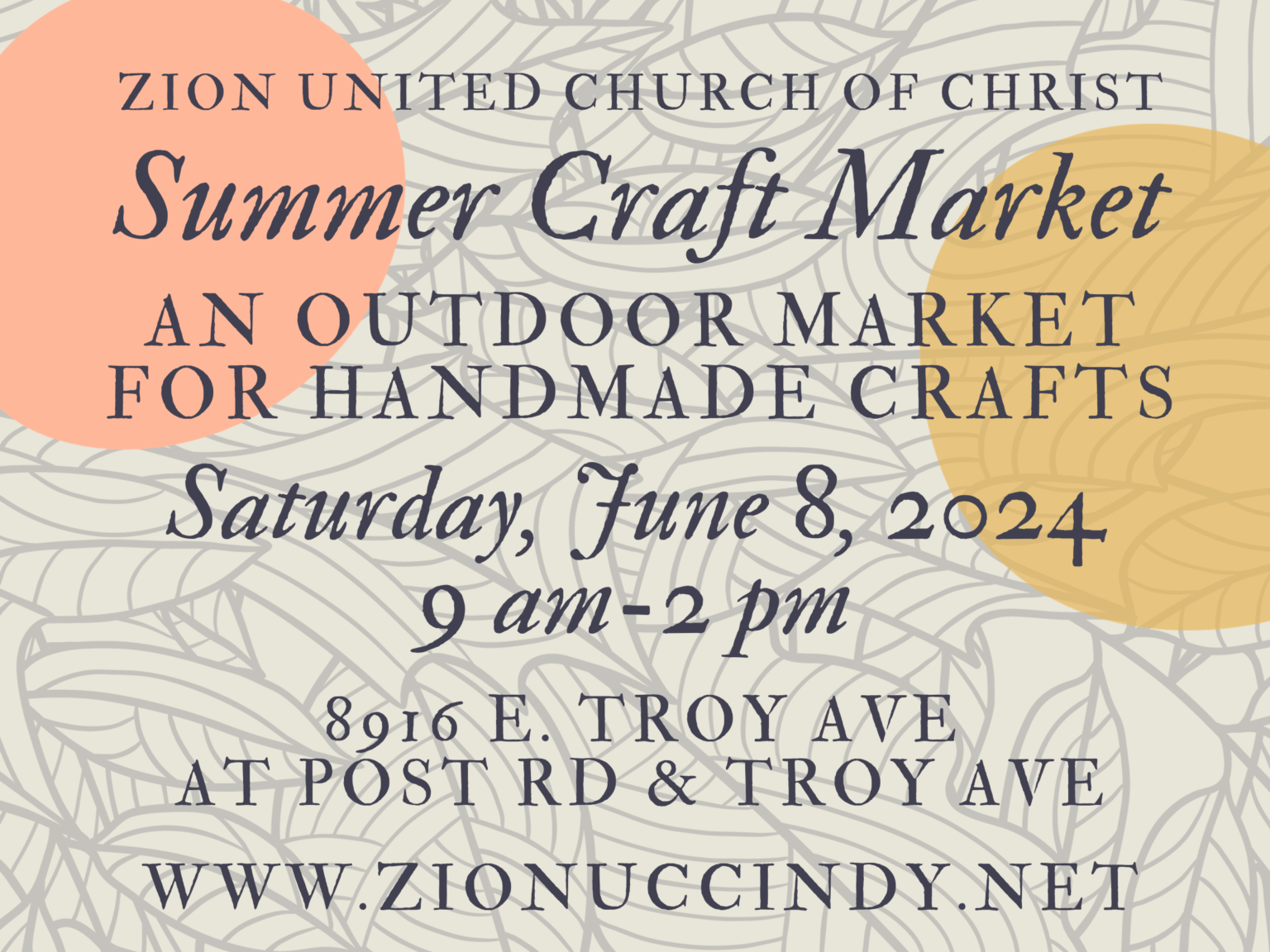 2024 Indianapolis Summer Craft Market
